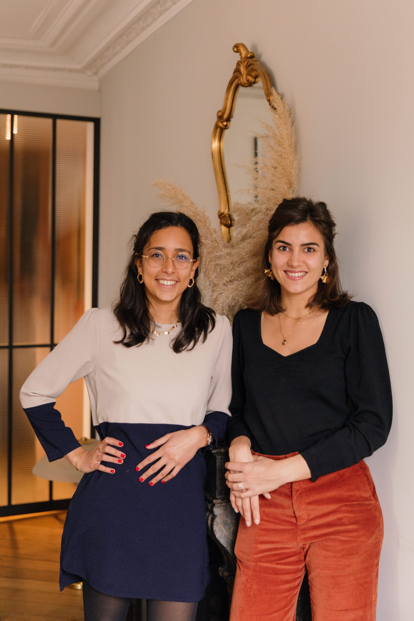 Océane Brière and Mélissa Zitouni 